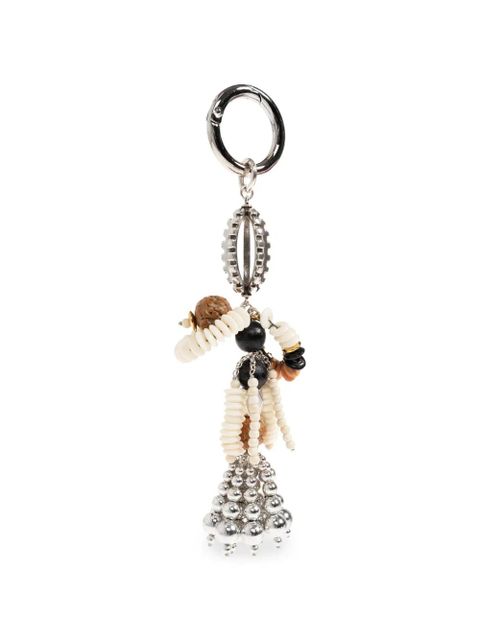 ISABEL MARANT charm-embellished keychain - Silver - zdjęcie produktu nr 1