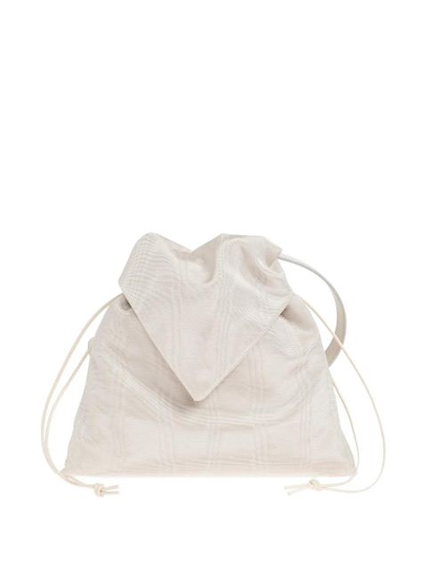 Vivienne Westwood Orb striped shoulder bag - Neutrals