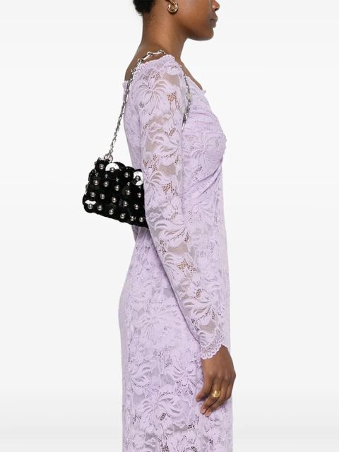 Rabanne Sparkle shoulder bag - Black
