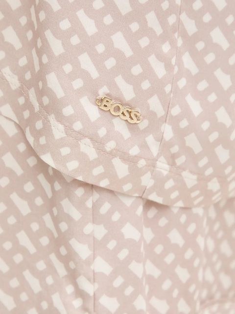 BOSS koszula piżamowa damska kolor beżowy 50545615