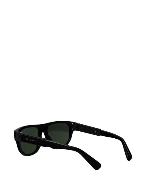 Bvlgari browline sunglasses - Black