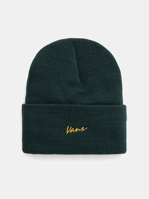 Vans czapka kolor zielony VN000QATEMU1 - zdjęcie produktu nr 1