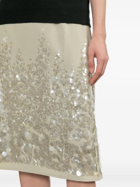 Paloma Wool Ara midi skirt - Neutrals