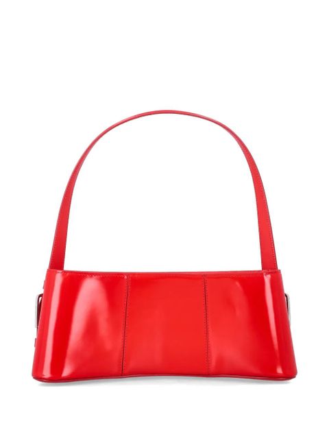 Coperni buckle-detail shoulder bag - Red