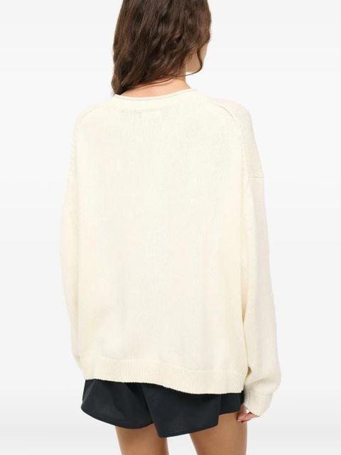 STAUD crewneck sweater - Neutrals - zdjęcie produktu nr 2