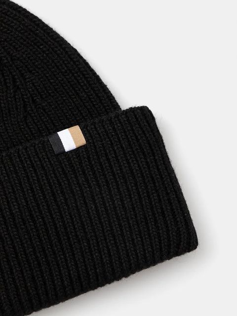 BOSS czapka z domieszką wełny Laura_hat