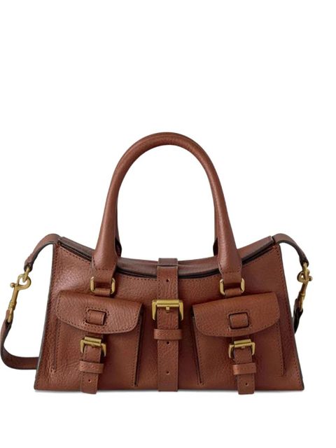 Mulberry Mini Roxanne buckled heritage shoulder bag - Brown - zdjęcie produktu nr 1