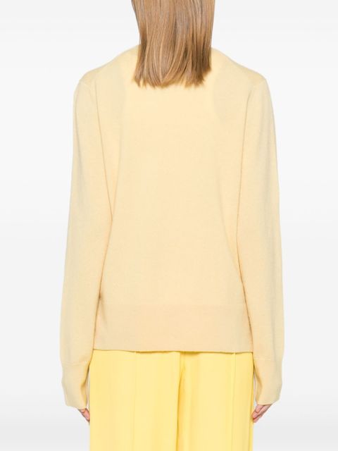 TOTEME crew-neck sweater - Yellow