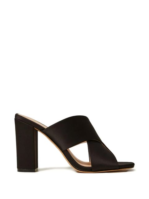 TWINSET criss-cross heeled sandals - Black - zdjęcie produktu nr 1