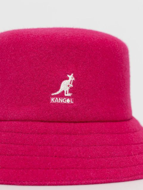 Kangol Kapelusz kolor różowy wełniany K3191ST.EP600-EP600