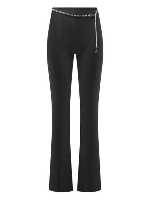 Manière De Voir split-hem chain leggings - Black - zdjęcie produktu nr 1