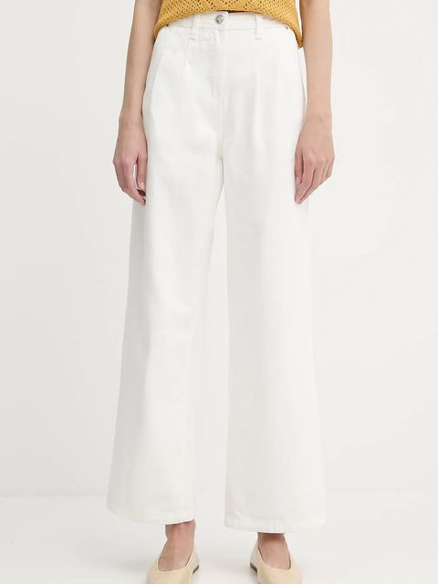 Morgan jeansy damskie kolor biały PKABI - zdjęcie produktu nr 1