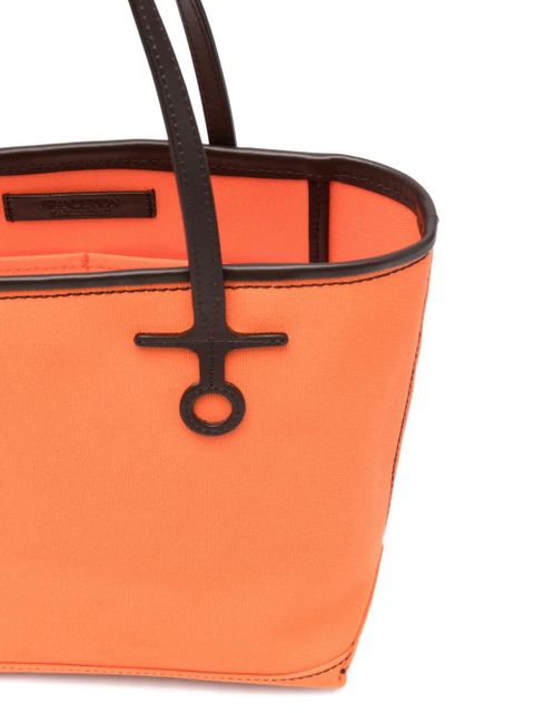 JW Anderson small cotton tote bag - Orange