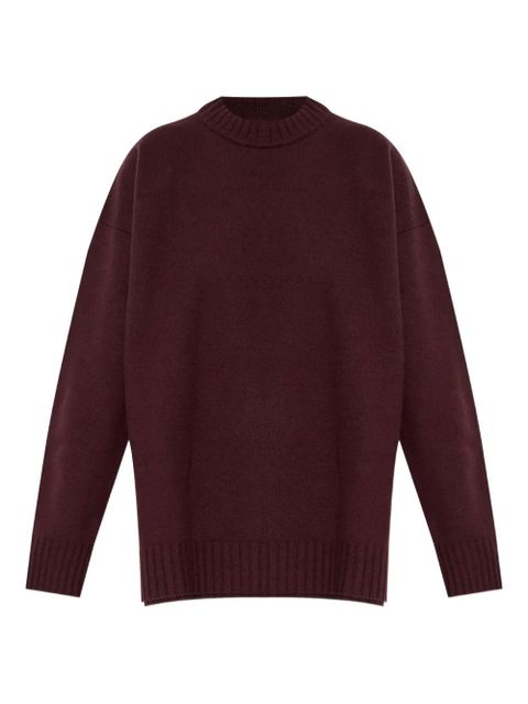 Jil Sander crew-neck sweater - Red - zdjęcie produktu nr 1