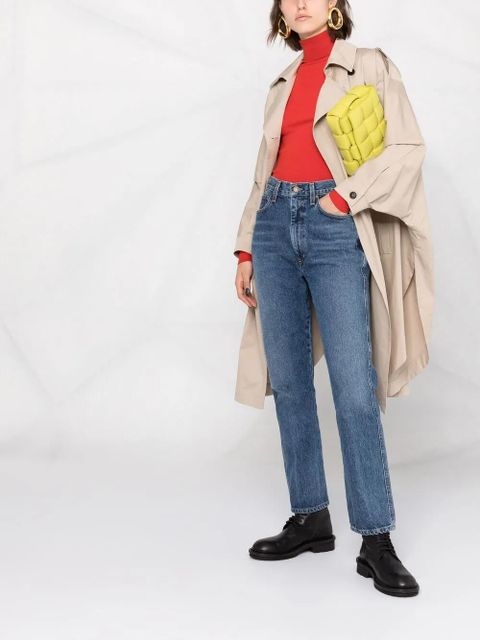 AGOLDE Kick high-waisted jeans - Blue