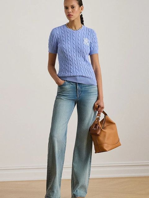 Lauren Ralph Lauren sweter bawełniany