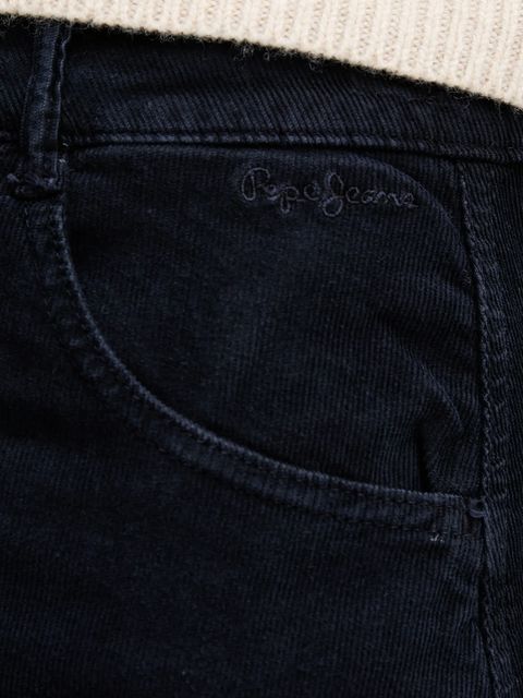 Pepe Jeans spódnica kolor granatowy midi prosta PL9011885