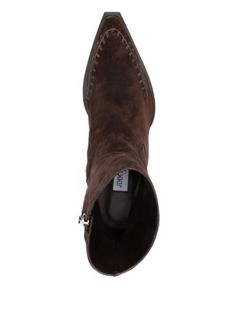 Jimmy Choo 60mm Cece pointed-toe boots - Brown