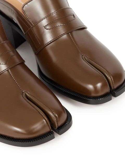 Maison Margiela 55mm Tabi City mules - Brown