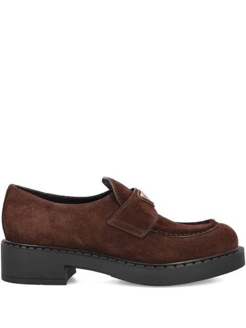 Prada suede loafers - Brown - zdjęcie produktu nr 1
