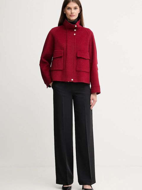 Marc Aurel kurtka z dodatkiem wełny kolor czerwony przejściowa 4474-1000-93348 - zdjęcie produktu nr 2