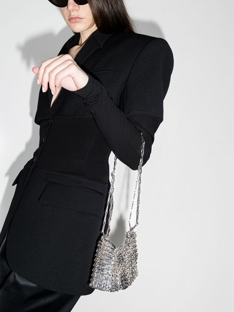 Rabanne Iconic 1969 Nano shoulder bag - Silver - zdjęcie produktu nr 2