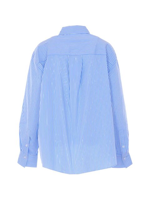 Essentiel Antwerp bow striped shirt - Blue - zdjęcie produktu nr 2