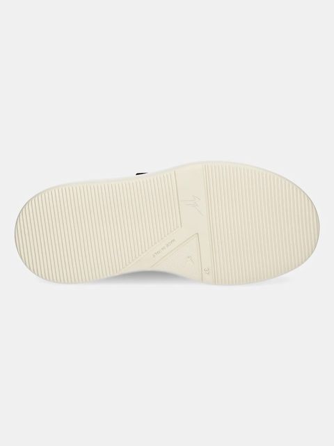 Giuseppe Zanotti sneakersy skórzane Alma damskie kolor czarny RS50009.001