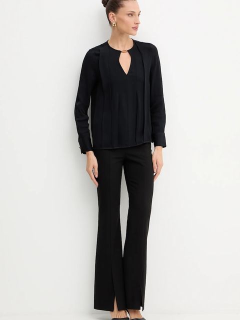 Marciano by Guess bluzka ANITA damska kolor czarny gładka 5YGH14 7356A