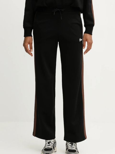 Guess spodnie dresowe FABIA damskie kolor czarny z aplikacją V5BB24 KCX22 - zdjęcie produktu nr 1