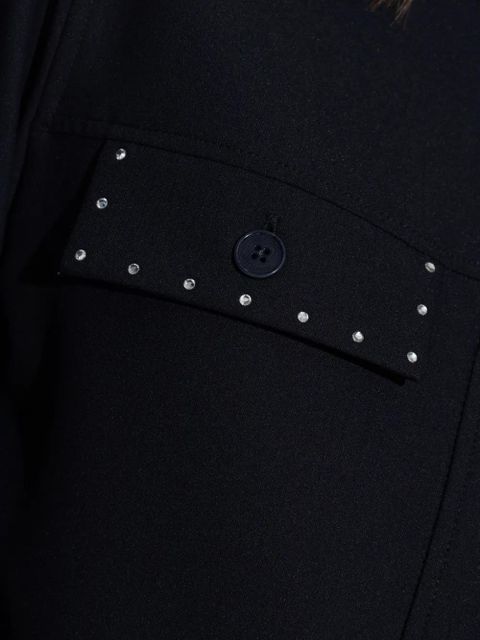 Zadig&Voltaire stud-embellished shirt - Black