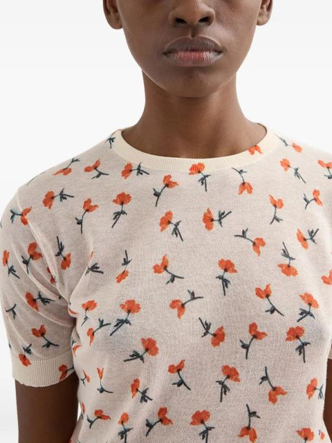 Jil Sander printed T-shirt - Neutrals