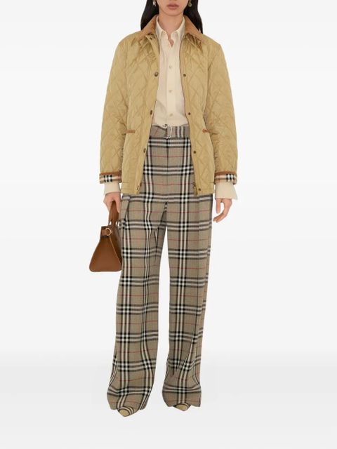 Burberry quilted belted jacket - Neutrals - zdjęcie produktu nr 2