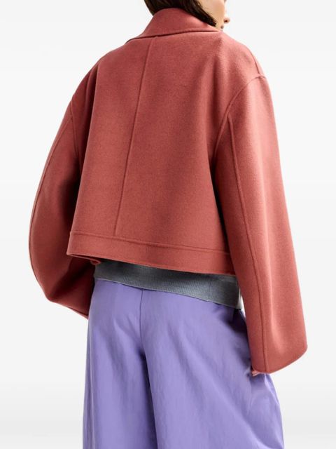 Essentiel Antwerp zip-up jacket - Red