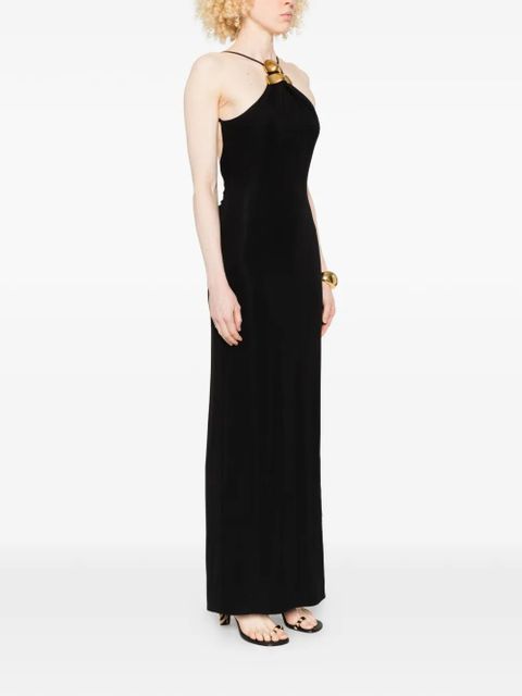 Cult Gaia Vaela halterneck maxi dress - Black - zdjęcie produktu nr 2