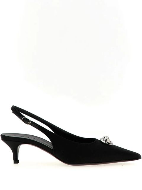 Magda Butrym 45mm Rosetta slingback pumps - Black - zdjęcie produktu nr 1