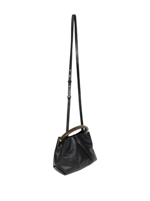 DRIES VAN NOTEN leather mini bag - Black