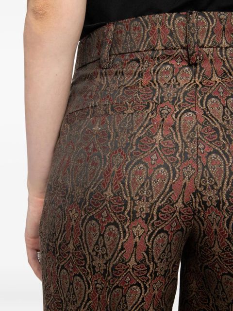 Zadig&Voltaire PAnol paisley-pattern trousers - Black