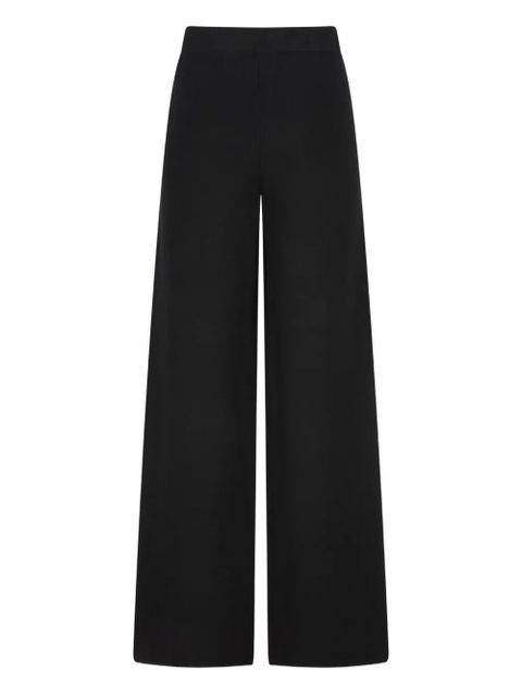 Max Mara Marzia elastic-waist palazzo pants - Black - zdjęcie produktu nr 2