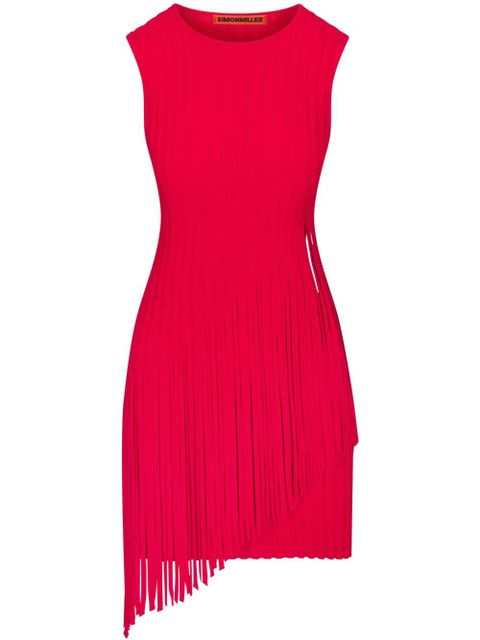 Simon Miller Spiral mini dress - Red - zdjęcie produktu nr 1