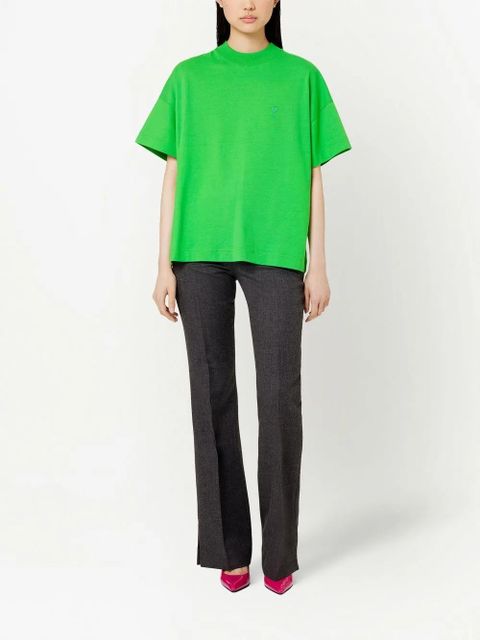 AMI Paris mid-rise flared trousers - Grey - zdjęcie produktu nr 2