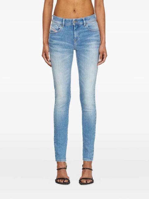 Diesel 2017 Slandy skinny jeans - Blue - zdjęcie produktu nr 2