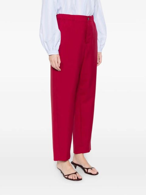 Marni button trousers - Red