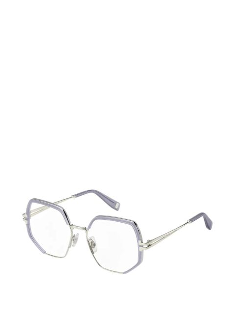 Marc Jacobs Eyewear geometric-frame glasses - Purple - zdjęcie produktu nr 2