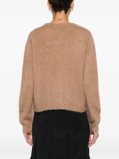 Max Mara round-neck sweater - Brown - zdjęcie produktu nr 2
