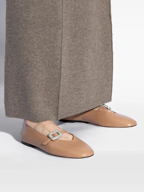 Giuseppe Zanotti Georgia Buckle ballet flats - Neutrals