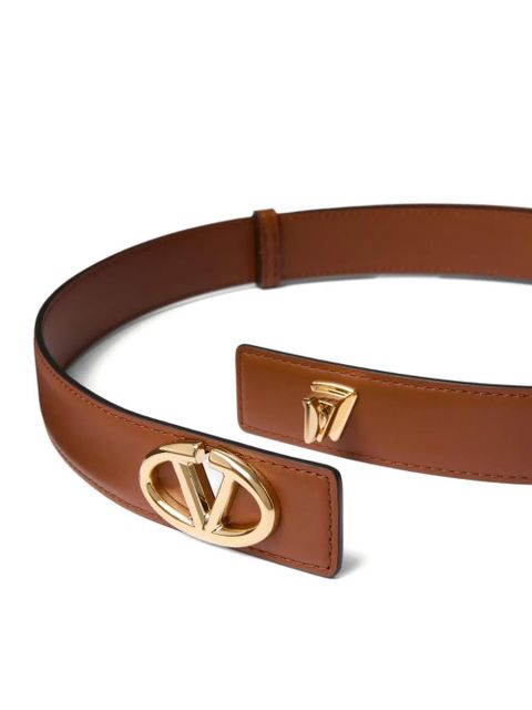 Valentino Garavani 30mm VLogo The Bold Edition belt - Brown