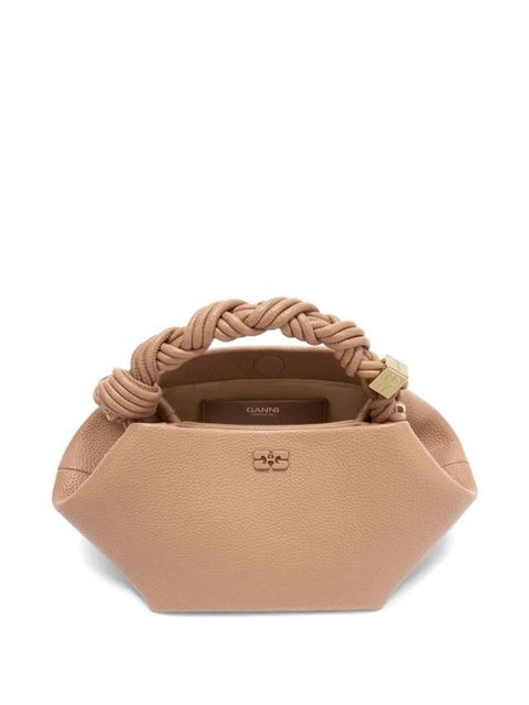 GANNI small Bou tote bag - Brown