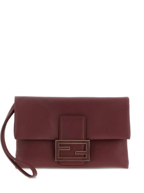 FENDI Mamma Baguette shoulder bag - Red - zdjęcie produktu nr 1