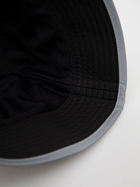 Rains kapelusz 14070 Bucket Hat Reflective kolor czarny 14070.70-BlackRefle